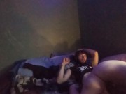 Female cums so much you can hear that pussy riding dick 11/16