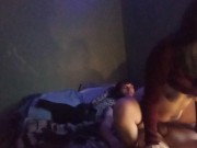 Female cums so much you can hear that pussy riding dick 15/16