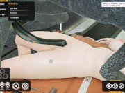 Алет и монстр с длинным членом | 3д хентай игра [Геймплей] - Screenshot 4 of 16 - Porn