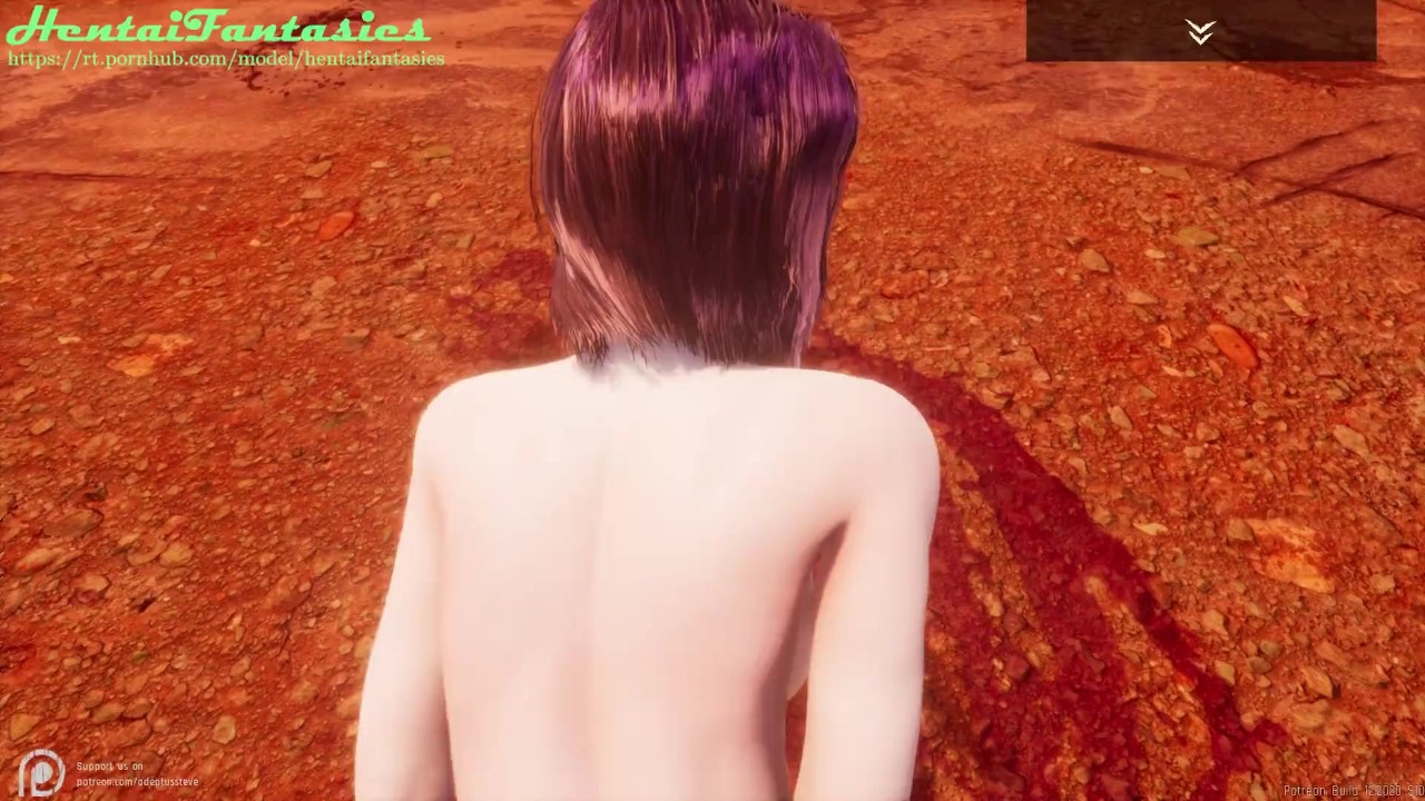 3d hentai uncensored | The lizard with two dicks fucks a ...