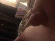 Stroking randomly in the middle of the night woke up horny AF