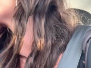 Ava Moore - Amatrice française suce un routier dans sa cabine - PORNO REALITE 10/16