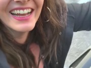 Ava Moore - Amatrice française suce un routier dans sa cabine - PORNO REALITE 16/16