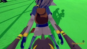 Sly Cooper Yaoi Furry - POV He cums in his mouth and then on his ass