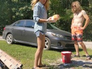 Wet Nympho Offers Cleaning Service, Gets Downright Filthy - Sterling Silver + Memphos 1/16