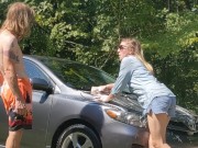 Wet Nympho Offers Cleaning Service, Gets Downright Filthy - Sterling Silver + Memphos 4/16