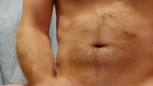 Stroking my cock until I cum