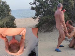 gay men cumming and pissing in public