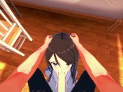 Mika gets a POV facial before getting fucked doggystyle - Girls und Panzer Hentai 5/16