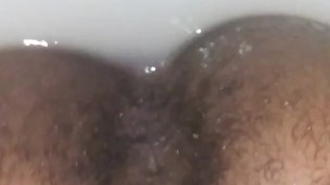 8:30pm Bath TEASE ALL NATURAL HAIRY 