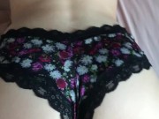 Homemade POV Morning Doggystyle Ride with Fat Ass SnapChat 2/16