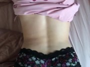 Homemade POV Morning Doggystyle Ride with Fat Ass SnapChat 5/16