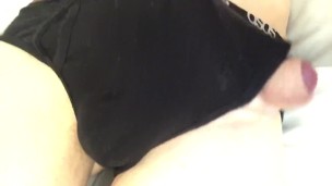 Twink Leaks Cum from Thick Uncut Dick