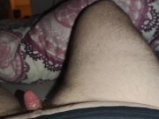 I slap his cock with my long pointy nails after a huge cumshot 16/16