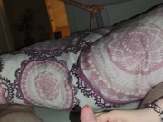 I slap his cock with my long pointy nails after a huge cumshot 4/16