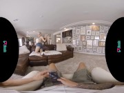 VRHUSH Skinny blonde Sidra Sage gets creampied in virtual reality 2/16