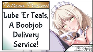 Lube 'Er Teats, A Boob Job Delivery Service Preview