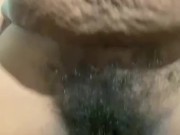Hairy pussy Bouncing Fat ass and cunt on torso dildo! Fat Pussy! 12/16