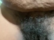 Hairy pussy Bouncing Fat ass and cunt on torso dildo! Fat Pussy! 13/16