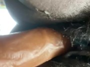 Hairy pussy Bouncing Fat ass and cunt on torso dildo! Fat Pussy! 14/16