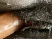 Hairy pussy Bouncing Fat ass and cunt on torso dildo! Fat Pussy! 15/16