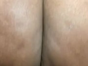 Hairy pussy Bouncing Fat ass and cunt on torso dildo! Fat Pussy! 8/16