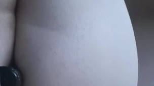 Fucking my ass with a vibrator