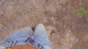Unfamiliar lumberjack cums in my panties Ricky public cum panties