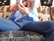 Инспектор зашёл с проверкой проверка закончилась кремпай много спермы реальный секс - AlesikMi 1/16