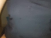 Hot 18yo amateur chick twerking big cock in Reverse Cowgirl - Creamy pussy