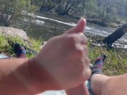 Public Outdoor Nude Handjobs and Fucking Spectators Around 2/16