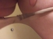 Silent Dom makes me squirt in my pantyhose 15/16