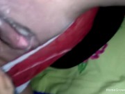 Inked up girlfriend gets licked and fucked in POV 11/16