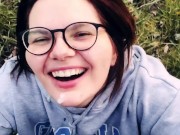 Sarah Sota Gets A Facial In Public - Almost Got Caught While Fucking Outdoor