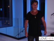 Blonde Petite Babe Footjob 2/16