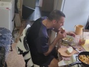 A hearty lunch is also a real treat 6/16