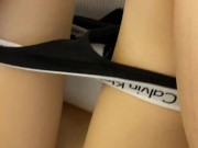 Petite Blonde Gets cumshot From Dick Stepdad