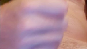 Big dick squirts huge cum load 