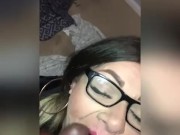 Sexy milf step sister sucks and gets fucked by step brother while parents are at work  16/16