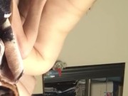 Watching my cougar wife ride her stepson 7/16