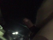 深夜に近所を全裸勃起で徘徊―進行方向にいるはずの謎の車の謎の行動の圧力で行ったり来たりしてしまう　野外露出散歩　0312　曇り　気温08度 - Screenshot 6 of 16 - HD