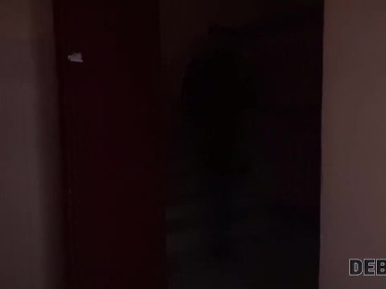 DEBT4k Girl owes money and she is fucked after the debt collector finds her