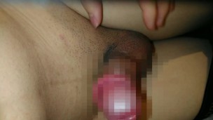 ムラムラした日本人男子大学生が無毛のペニスをしごいてオナニー