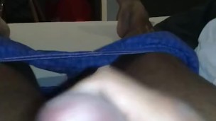Big cock bathes us in abundant cum