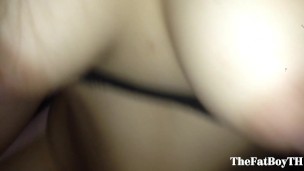 Asian couple on top