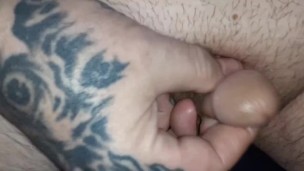 Fingering my Lil diclet till I cum