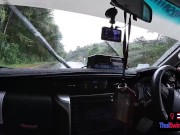 Cute Thai girlfriend licked his cock and balls in the hotel they just checked into 2/16