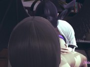 High School DxD - Akeno Himemija hard Sex 10/16