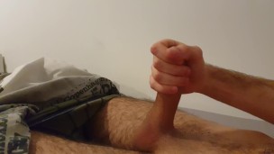 Play with my dick when my roommates are at home