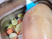 Nerdy Faery Prepares and Devours Tommy Piggy (Vegan Trigger Warning) 11/16